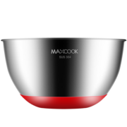 美厨（maxcook）304不锈钢盆沙拉盆 加厚调料盆洗菜盆和面盆 带刻度21cm MCWA661