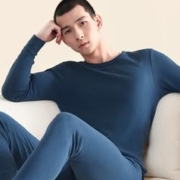 HLA 海澜之家 男士纯棉保暖内衣套装 HBANYM4ACD0596