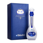 洋河梦之蓝M9 52度500mL礼盒绵柔白酒 蓝色经典洋河酒厂旗舰 送礼