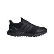 预售：adidas 阿迪达斯 轻运动ULTRABOOST男女减震防水防滑休闲跑步鞋预售 黑/绿 42(260mm)