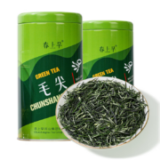 春上早 茶叶特级毛尖 125g * 1罐