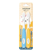 Hosjam 皓齿健 儿童成长软毛牙刷2支