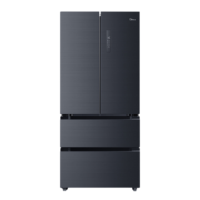 plus会员：Midea 美的 BCD-508WTPZM(E) 变频双系统双循环风冷多门冰箱 508L 灰色