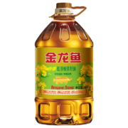 京东百亿补贴：金龙鱼特香低芥酸菜籽油4L大桶装非转基因物理压榨