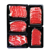 京东百亿补贴：往来白丁 澳洲原切牛肉片雪花牛肉卷 谷饲牛肉片-1000g/5盒