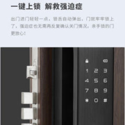DESSMANN 德施曼 Q3P双锂电池小米米家APP家用全自动指纹锁智能锁电子锁门锁