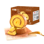 PLTS会员、概率劵：千喵 巧克力可可蛋糕卷 80g/包