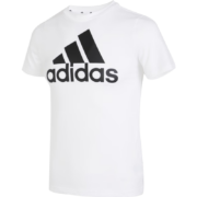 adidas kids阿迪达斯男青少年U BL TEE S圆领短T恤 IC9961