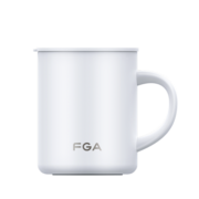 富光FGA保温杯316不锈钢水杯中秋节礼物大容量咖啡杯办公学生男女杯子 后浪白 420ml