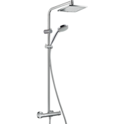 汉斯格雅（Hansgrohe） 柯洛梅达240淋浴管恒温大顶喷淋浴花洒套装预售30天