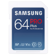 SAMSUNG 三星 Pro Plus MB-SD64K/CN 升级版 SD存储卡 64GB（UHS-I、V30、U3）
