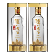 11.11预售：泸州老窖 特曲晶彩 52度 浓香型白酒 500ml*2瓶 双瓶装