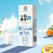 悠纯 认养 一起养牛吧 全脂纯牛奶 200g*10盒*5箱