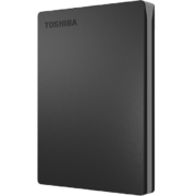 东芝(TOSHIBA) 1TB 移动硬盘机械 Slim系列 USB3.2 Gen 1 2.5英寸 黑色 兼容Mac 金属超薄 密码保护 轻松备份