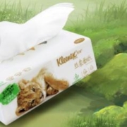 Kleenex 舒洁 抽纸乳霜面巾纸学生婴儿可用加柔 S码 3层4包120抽/包 0563-10