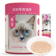 限移动端、京东百亿补贴：Paddy Time 最宠 猫零食猫条混合味500g 0胶0淀宠物成幼猫咪湿粮流质食品补水增肥