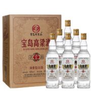 宝岛啊里山 台湾风味高粱酒 52度 清香型 纯粮白酒 450ml*6瓶 整箱装（送酒具）