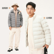 超级补贴：网易严选 男款轻薄连帽羽绒服 多色可选