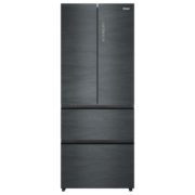PLUS会员、首购礼金：Haier 海尔 BCD-410WLHFD4DDYU1 零嵌入 法式多门冰箱 410升