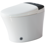帝王洁具（monarch）陶瓷座便器缓降盖板静音防臭抽水普通马桶超旋虹吸式坐便器 TT009【虹吸式冲水 强劲冲力】 坑距305(300mm≤距离≤395mm）