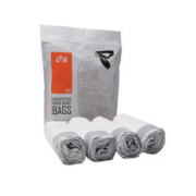 京东PLUS：e洁 解忧款自动收口垃圾袋加厚家用加大号抽绳手提式50*55cm共60只