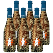 白熊（VEDETT）比利时原瓶进口 超级白熊精酿啤酒 750ml*6瓶