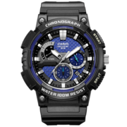 卡西欧（CASIO）手表男 时尚休闲运动表 多功能防水石英学生表男表 MCW-200H-2A 店长推荐