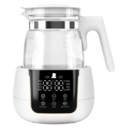 小白熊 恒温水壶调奶器冲泡奶粉多功能调奶暖奶炖煮家用1.2L5037/5022 不带炖盅款5037