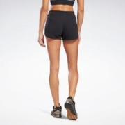 Reebok 锐步 官方女子SHORT黑色舒适室内健身训练运动短裤GL2554