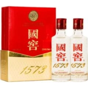 PLUS会员：泸州老窖 国窖1573 浓香型白酒 52度50ml*2瓶 礼盒装*2件+凑单品