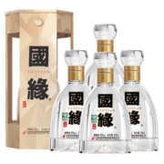 今世缘 国缘 四开 42%vol 浓香型白酒 500ml*4瓶 整箱装
