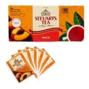Steuarts Tea 锡兰红茶 桃味 50g（2g*25包）