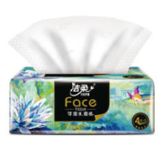 C&S 洁柔 抽纸 加厚16包4层100抽面巾纸 油画Face大尺寸高端柔软亲肤