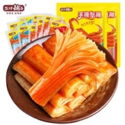 临期品：盐津铺子 手撕蟹柳蟹味棒 50包
