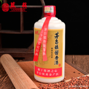 产自贵州茅台镇，蓝翁 V30 茅台镇酱香酒 53度酱香型白酒 500ml*6瓶整箱装