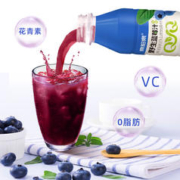 泉阳泉 长白山野生蓝莓汁饮料花青素420ml*12瓶包邮