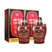 88VIP会员：汾酒 老白汾酒10 53%vol 清香型白酒 475ml*2瓶 双支装