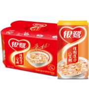 PLUS会员、概率券: 银鹭 八宝粥 桂圆莲子 360g*6罐
