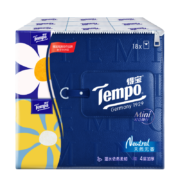 Tempo 得宝 Mini系列手帕纸 4层5张18包