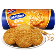 plus会员:McVitie's麦维他燕麦消化饼255克＊12件（含赠）