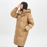 26日10点：BOSIDENG 波司登 连帽印花羽绒外套女时尚休闲男女同款情侣羽绒服