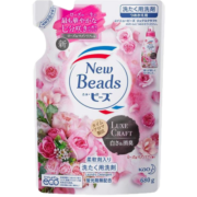 花王KAO日本原装进口 含柔顺剂洗衣液 玫瑰花香替换装680g