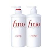 Fino 芬浓 洗发水550ml+护发素550ml柔顺洗护套装染烫修护改善