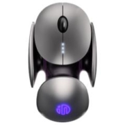英菲克（INPHIC） PX2无线鼠标可充电静音办公人体工学蓝牙三模可选适用于华为惠普电脑笔记本无限 【蓝牙三模】Tyc充电发光版 X2二代灰