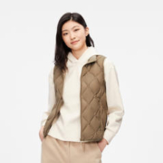 BOSIDENG 波司登 女式经典轻薄保暖短款立领舒适马甲羽绒服