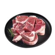 西鲜记宁夏盐池滩羊 羔羊腿块500g/袋 180羔羊肉  地标 炖煮食材