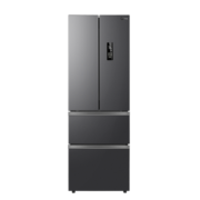 美的（Midea）325升一级能效双变频法式多门四开门小型家用电冰箱超薄风冷无霜节能低噪BCD-325WFPM(E)