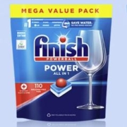 京东PLUS：finish 亮碟 多效合一洗碗块 80块