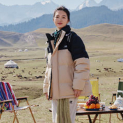 new balance 男女款立领羽绒服 AMJ33340