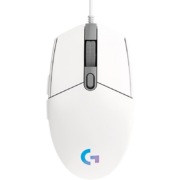 logitech 罗技 G102游戏鼠标 RGB流光灯效宏编程吃鸡 8000DPI G102(第二代白色)